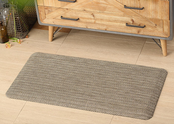 Non-Slip anti-wrinkle PU anti-fatigue mats for livingroom